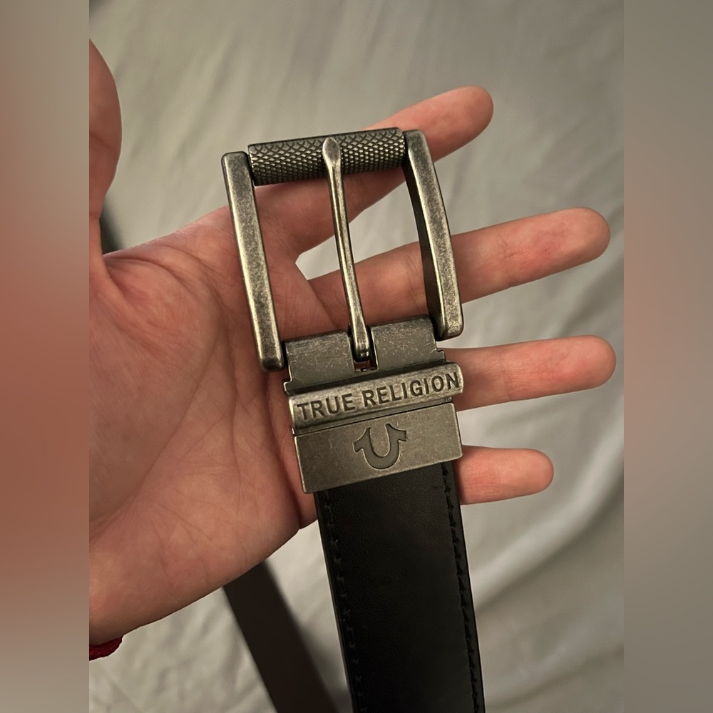 True Religion Reversible Belt Size 36 Never Worn